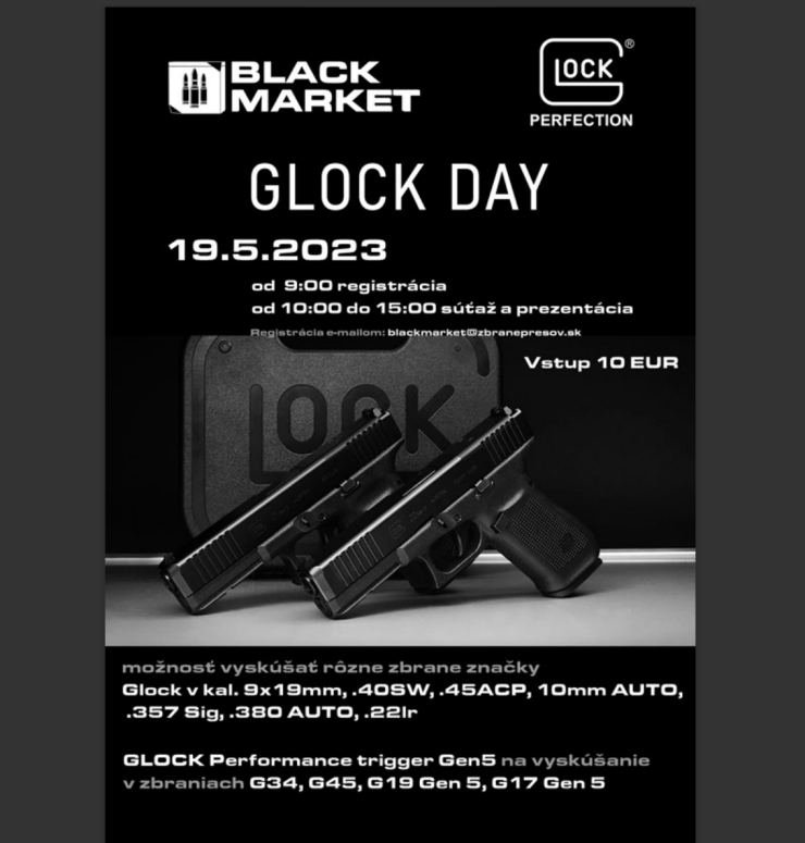 GLOCK DAY BLACKMARKET 19.5.2023